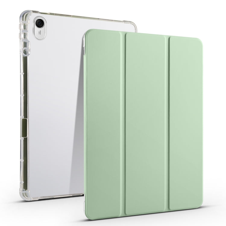 3-folding Transparent TPU Smart Leather Tablet Case, For Huawei MatePad 11.5 2023