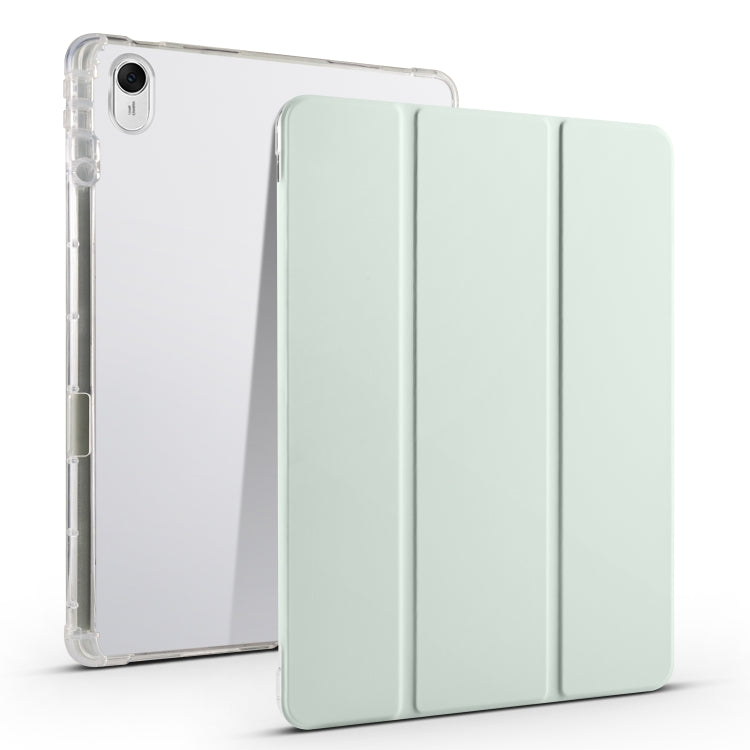 3-folding Transparent TPU Smart Leather Tablet Case, For Huawei MatePad 11.5 2023
