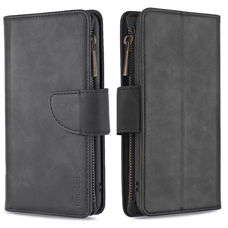 Skin Feel Detachable Magnetic Zipper Horizontal Flip PU Leather Case with Multi-Card Slots & Holder & Wallet & Photo Frame & Lanyard, For Samsung Galaxy A70, For Samsung Galaxy A71, For Samsung Galaxy A51