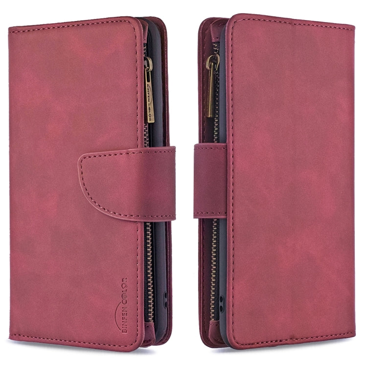 Skin Feel Detachable Magnetic Zipper Horizontal Flip PU Leather Case with Multi-Card Slots & Holder & Wallet & Photo Frame & Lanyard, For Samsung Galaxy A70, For Samsung Galaxy A71, For Samsung Galaxy A51