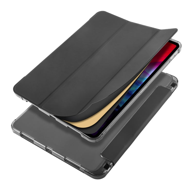 3-folding Horizontal Flip PU Leather + Shockproof TPU Case with Holder & Pen Slot, For iPad Pro 11 (2020) / iPad Pro 11(2018), For iPad Air 13 2025 / 2024 / iPad Pro 12.9 (2020) / iPad Pro 12.9(2018), For iPad 10.2 2021 / 2020 / 2019                   ...