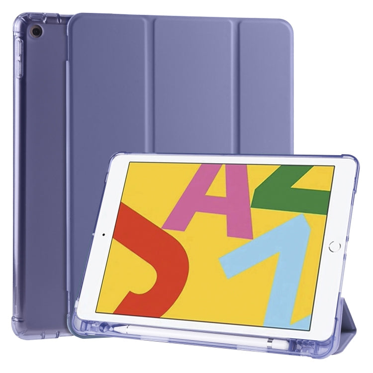 3-folding Horizontal Flip PU Leather + Shockproof TPU Case with Holder & Pen Slot, For iPad Pro 11 (2020) / iPad Pro 11(2018), For iPad Air 13 2025 / 2024 / iPad Pro 12.9 (2020) / iPad Pro 12.9(2018), For iPad 10.2 2021 / 2020 / 2019                   ...
