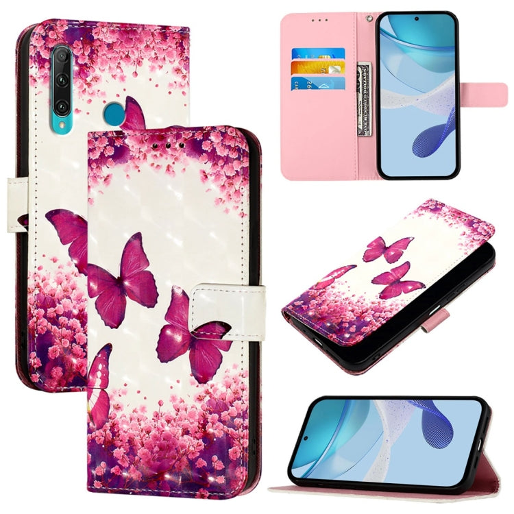 3D Painting Horizontal Flip Leather Phone Case, For Huawei P40, For Huawei Enjoy 9s / P Smart 2019