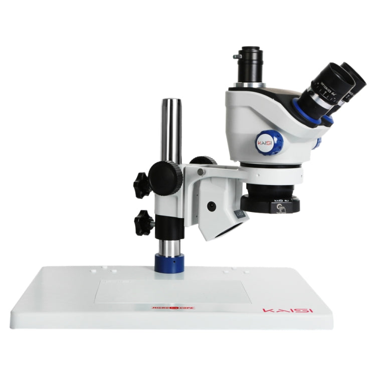 Kaisi TX-350E Ver1.2 7X-50X Microscope Zoom Stereo Microscope with Big Base, Kaisi TX-350E