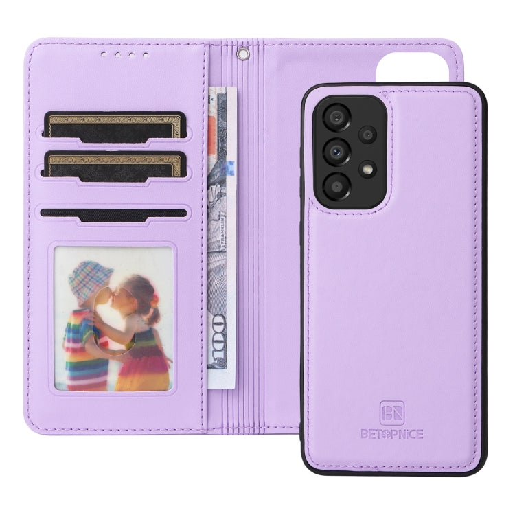 BETOPNICE BN-005 2 in 1 Detachable Imitate Genuine Leather Phone Case, For Samsung Galaxy A33 5G, For Samsung Galaxy A03 164mm, For Samsung Galaxy A13 4G, For Samsung Galaxy S22 Ultra