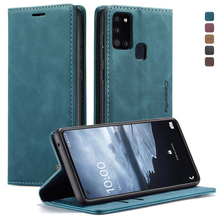 CaseMe-013 Multifunctional Retro Frosted Horizontal Flip Leather Case with Card Slot & Holder & Wallet, For Samsung Galaxy A21S, For Samsung Galaxy A31, For Samsung Galaxy A41
