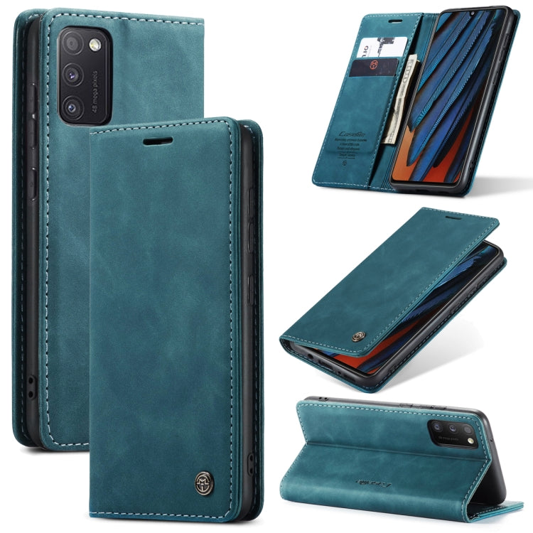 CaseMe-013 Multifunctional Retro Frosted Horizontal Flip Leather Case with Card Slot & Holder & Wallet, For Samsung Galaxy A21S, For Samsung Galaxy A31, For Samsung Galaxy A41