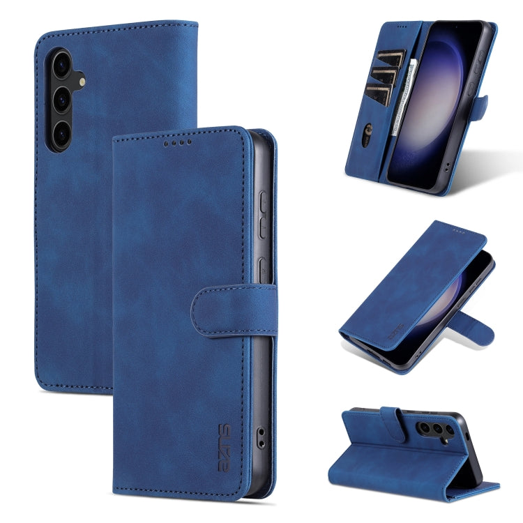AZNS Skin Feel Calf Texture Flip Leather Phone Case, For Samsung Galaxy S24+ 5G, For Samsung Galaxy S24 5G, For Samsung Galaxy A15, For Samsung Galaxy A05