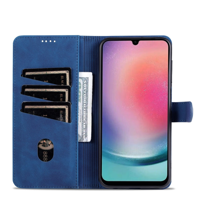 AZNS Skin Feel Calf Texture Flip Leather Phone Case, For Samsung Galaxy A05s
