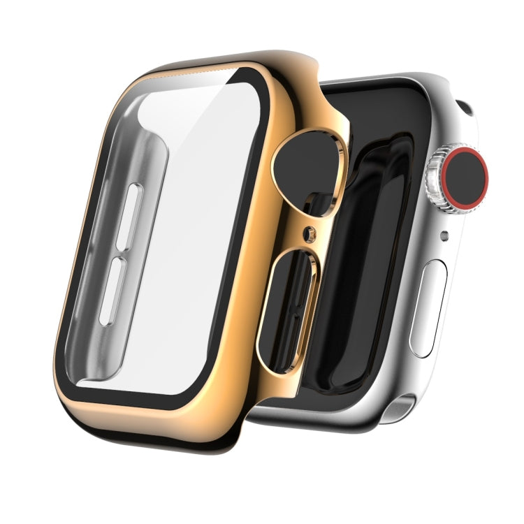 Full Coverage Plating TPU Case, For Apple Watch Series 3 & 2 & 1 38mm, For Apple Watch Series 3 & 2 & 1 42mm, For Apple Watch Series 5 & 4 40mm, For Apple Watch Series 5 & 4 44mm