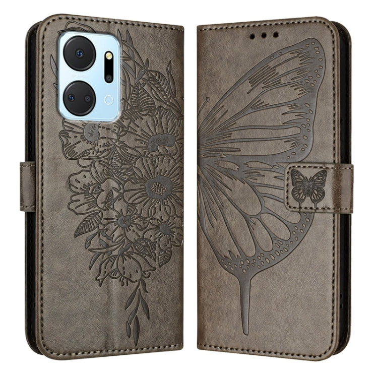 Embossed Butterfly Leather Phone Case, For Honor X7a / Play7T 5G, For Honor Magic5 Pro, For Honor X40 / X9a / Magic5 Lite