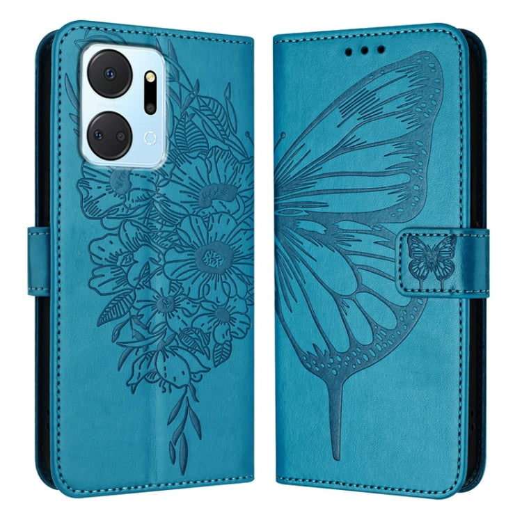 Embossed Butterfly Leather Phone Case, For Honor X7a / Play7T 5G, For Honor Magic5 Pro, For Honor X40 / X9a / Magic5 Lite