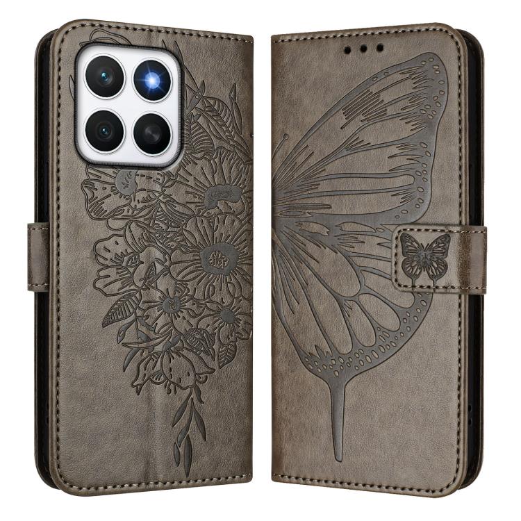 Embossed Butterfly Leather Phone Case, For Honor X8C 4G Global, For Honor GT, For Honor X9C Smart Global