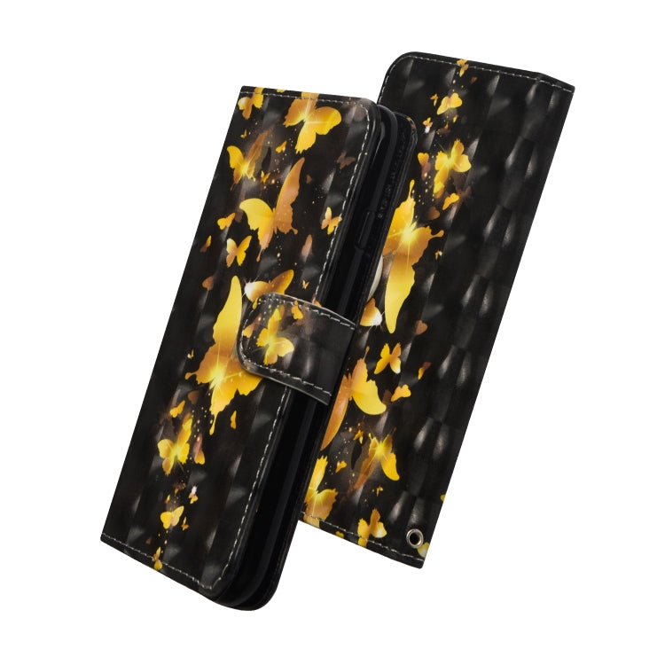 3D Painting Pattern Horizontal Flip TPU + PU Leather Case with Holder & Card Slots & Wallet, For Samsung Galaxy A21s, For Samsung Galaxy A30s