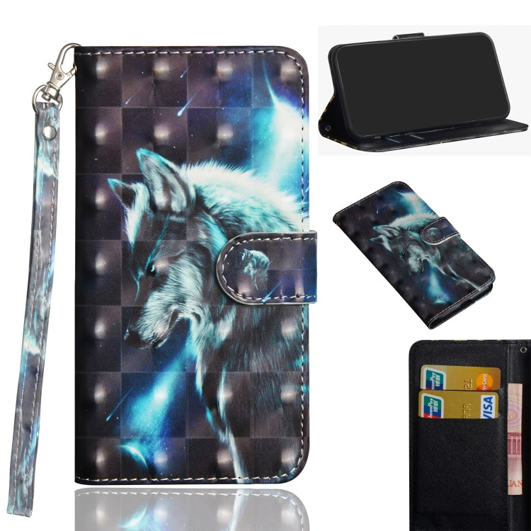 3D Painting Pattern Horizontal Flip TPU + PU Leather Case with Holder & Card Slots & Wallet, For Samsung Galaxy S20, For Samsung Galaxy S20+