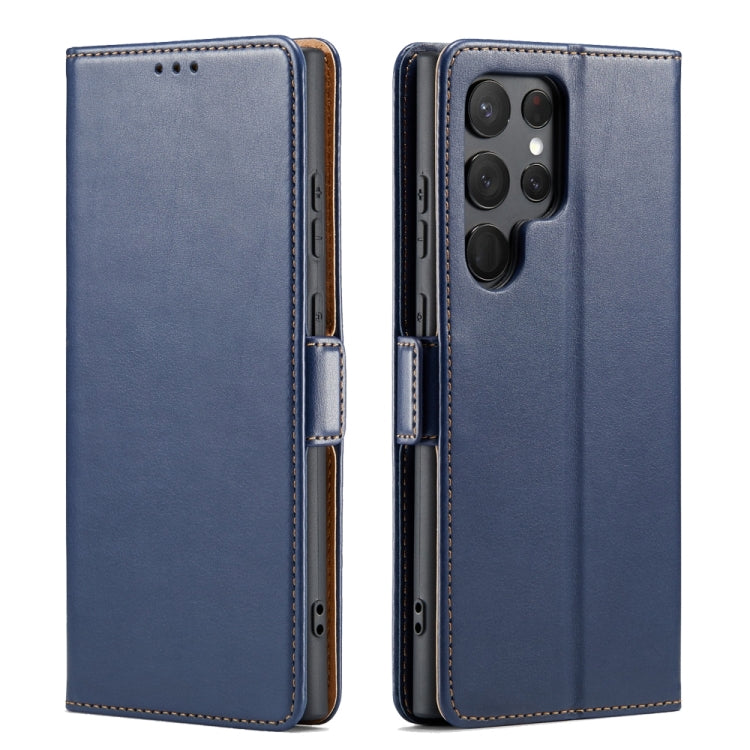 Fierre Shann PU Genuine Leather Texture Phone Case, For Samsung Galaxy A15 5G, For Samsung Galaxy A55 5G, For Samsung Galaxy A35 5G, For Samsung Galaxy S24 Ultra 5G, For Samsung Galaxy S24+ 5G, For Samsung Galaxy S24 5G