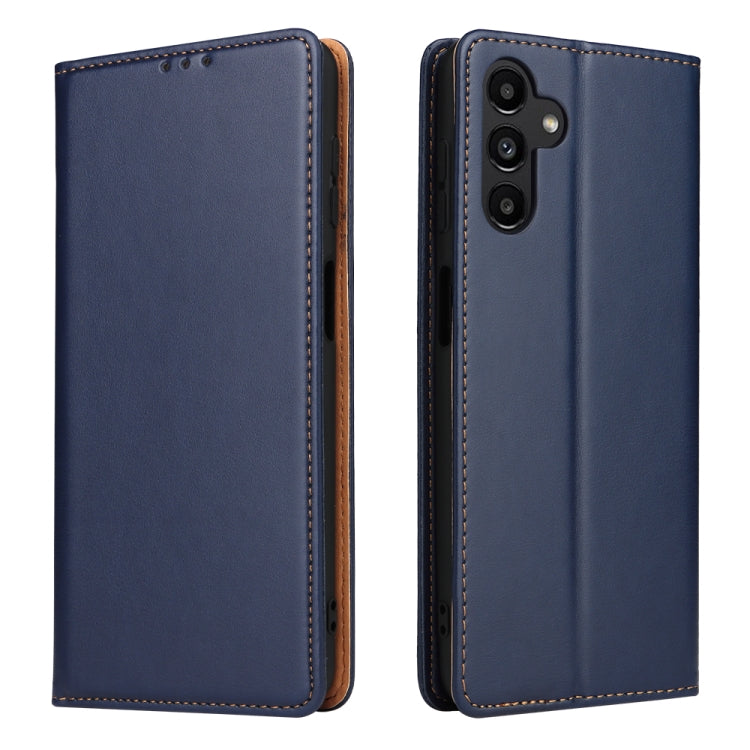 Fierre Shann PU Genuine Leather Texture Phone Case, For Samsung Galaxy A15 5G, For Samsung Galaxy A55 5G, For Samsung Galaxy A35 5G, For Samsung Galaxy S24 Ultra 5G, For Samsung Galaxy S24+ 5G, For Samsung Galaxy S24 5G