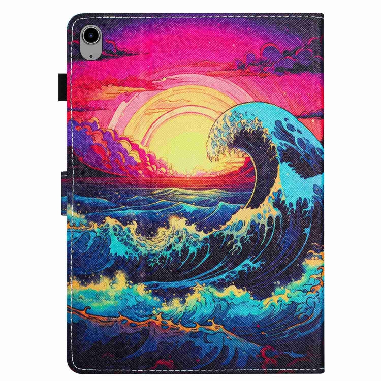 Painted Pattern Stitching Smart Leather Tablet Case, For iPad 10th Gen 10.9 2022, For iPad mini 2024 / mini 6, For iPad 11 Pro 2024 / 2020 / Air 4 10.9, For iPad 10.2 2020 / 2019