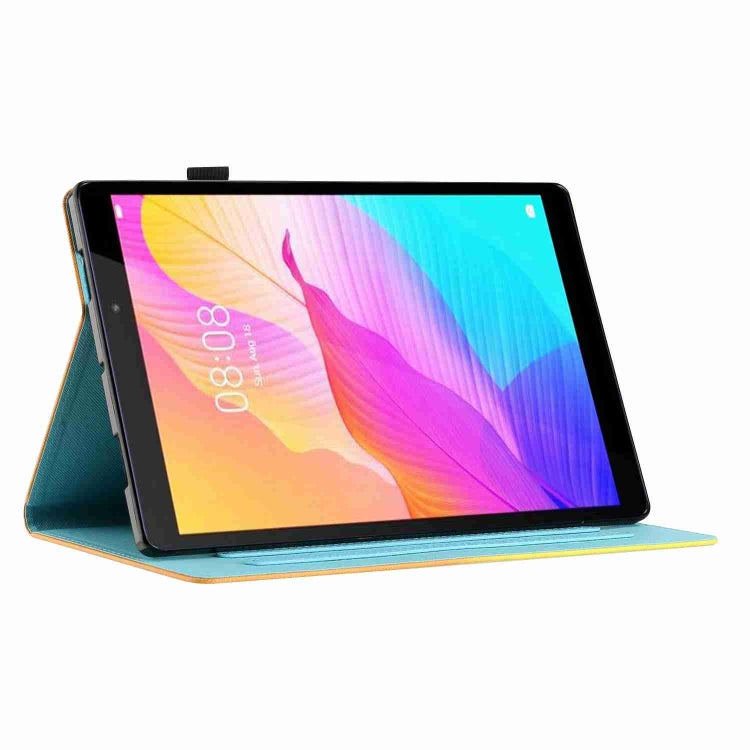 Painted Pattern Stitching Smart Leather Tablet Case, For iPad 10th Gen 10.9 2022, For iPad mini 2024 / mini 6, For iPad 11 Pro 2024 / 2020 / Air 4 10.9, For iPad 10.2 2020 / 2019