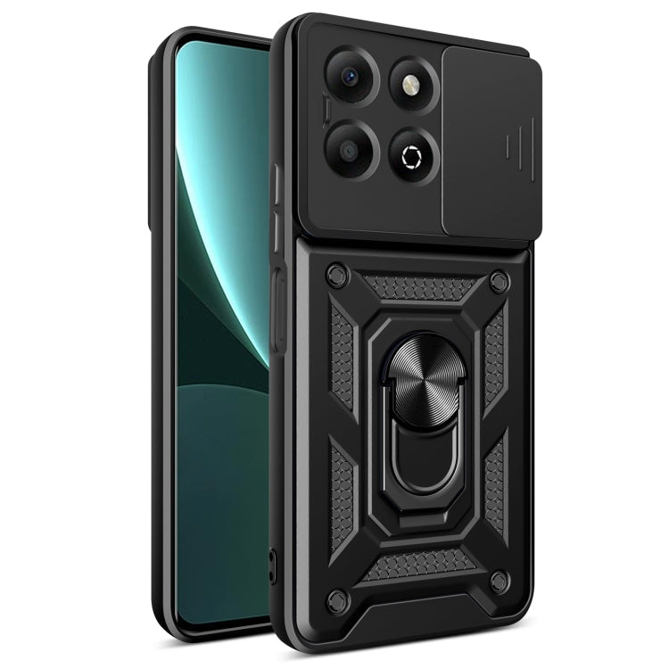 Sliding Camera Cover Design TPU+PC Phone Case, For Honor 200, For Honor 200 Pro, For Honor 200 Lite Global