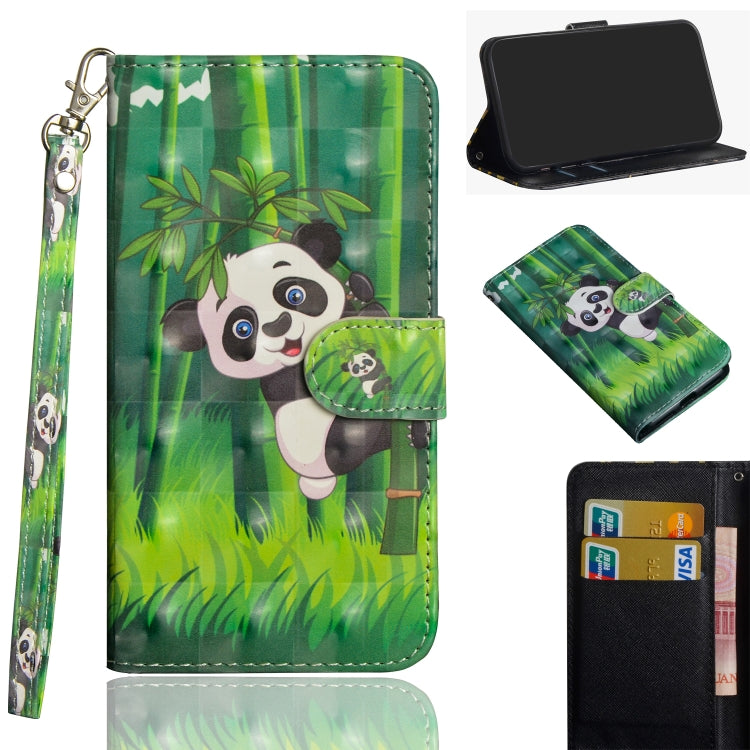 3D Painting Pattern Horizontal Flip TPU + PU Leather Case with Holder & Card Slots & Wallet & Lanyard, For LG K30 (2019), For LG K40S, For LG K41S, For LG K61, For LG Q70
