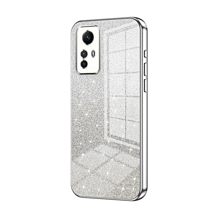 Gradient Glitter Powder Electroplated Phone Case, For Xiaomi Redmi K60 / K60 Pro, For Xiaomi Redmi Note 12 Pro+, For Xiaomi Redmi Note 12S