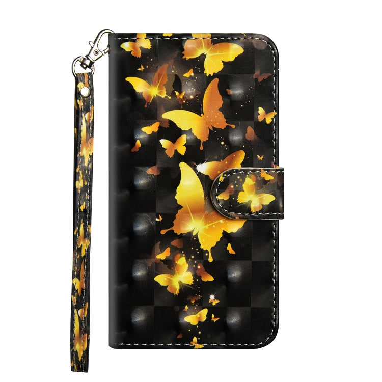 3D Painting Pattern Horizontal Flip TPU + PU Leather Case with Holder & Card Slots & Wallet & Lanyard, For iPhone 11, For iPhone SE 2022 / SE 2020 / 8 / 7