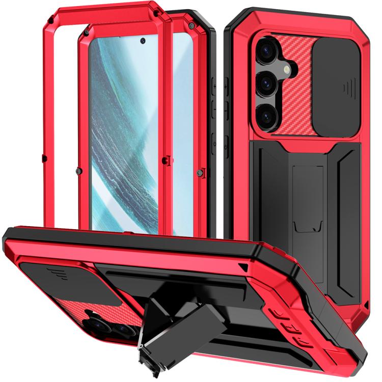 R-JUST Sliding Camera Life Waterproof Holder Phone Case, For Samsung Galaxy S26+ 5G, For Samsung Galaxy S26 Ultra 5G, For Samsung Galaxy S26 5G, For Samsung Galaxy S25 Edge 5G, For Samsung Galaxy S25 5G, For Samsung Galaxy S25+ 5G