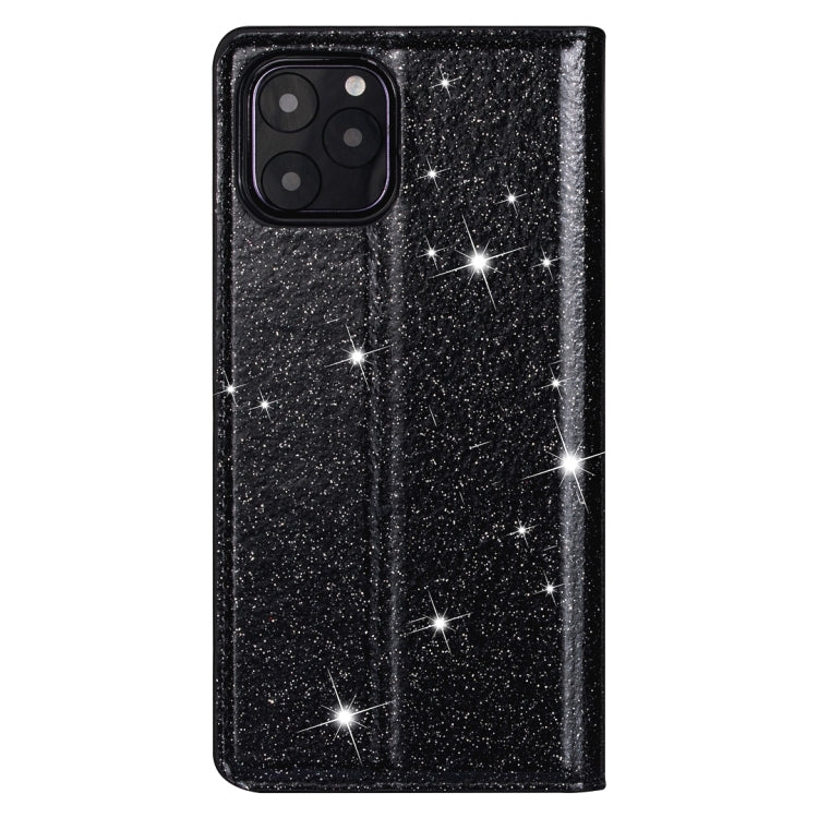 Ultrathin Glitter Magnetic Horizontal Flip Leather Case with Holder & Card Slots, For iPhone 11 Pro, For iPhone 11 Pro Max, For iPhone X / XS, For iPhone XS Max