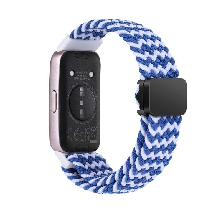 xDfind Magnetic Buckle Nylon Braid Watch Band, For Huawei Band 10 / 9 / 8