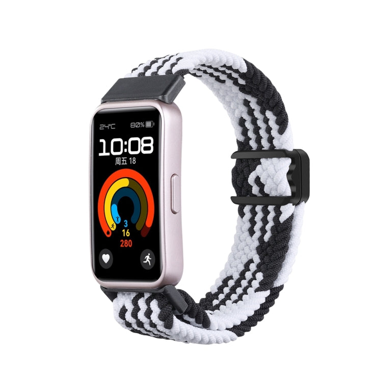 xDfind Magnetic Buckle Nylon Braid Watch Band, For Huawei Band 10 / 9 / 8