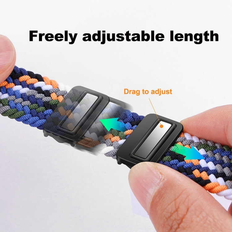 xDfind Magnetic Buckle Nylon Braid Watch Band, For Huawei Band 10 / 9 / 8