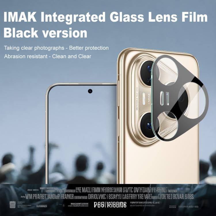 imak High Definition Integrated Glass Lens Film Black Version, For Huawei Pura 80 Ultra 5G, For Huawei Pura 80 Pro 5G / Pura 80 Pro+ 5G, For Huawei Pura 80 5G, For Huawei Enjoy 80, For Huawei Pura 70 Pro / 70 Pro+, For Huawei Pura 70