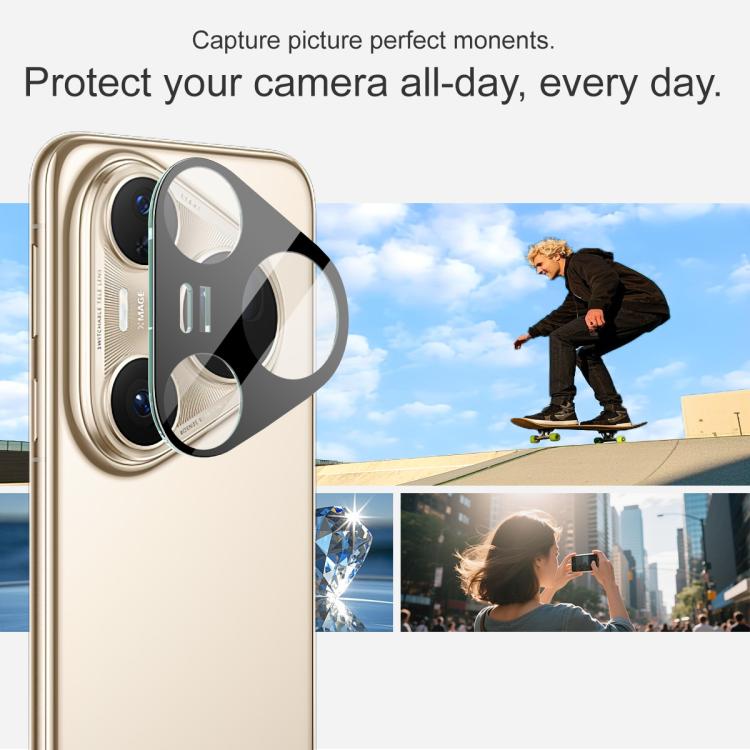 imak High Definition Integrated Glass Lens Film Black Version, For Huawei Pura 80 Ultra 5G, For Huawei Pura 80 Pro 5G / Pura 80 Pro+ 5G, For Huawei Pura 80 5G, For Huawei Enjoy 80, For Huawei Pura 70 Pro / 70 Pro+, For Huawei Pura 70