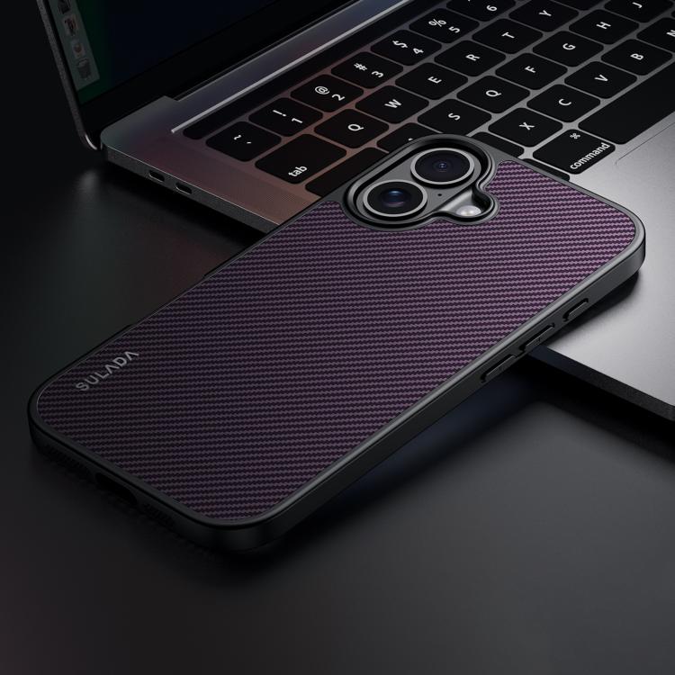 SULADA 600D Kevlar Texture PC Shockproof Phone Case, For iPhone 18 Pro, For iPhone 18 Pro Max, For iPhone 17 Pro Max, For iPhone 17 Pro, For iPhone 17, For iPhone Air