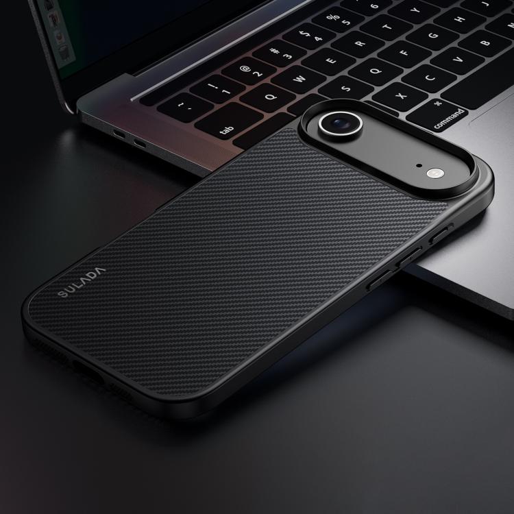 SULADA 600D Kevlar Texture PC Shockproof Phone Case, For iPhone 18 Pro, For iPhone 18 Pro Max, For iPhone 17 Pro Max, For iPhone 17 Pro, For iPhone 17, For iPhone Air