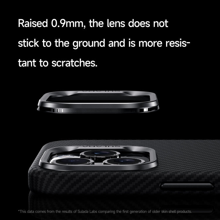 SULADA 600D Kevlar Texture PC Shockproof Phone Case, For iPhone 18 Pro, For iPhone 18 Pro Max, For iPhone 17 Pro Max, For iPhone 17 Pro, For iPhone 17, For iPhone Air