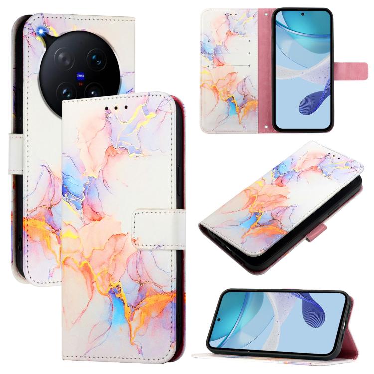 PT003 Marble Pattern Flip Leather Phone Case, For vivo S20, For vivo S20 Pro, For vivo S19 Pro, For vivo S19