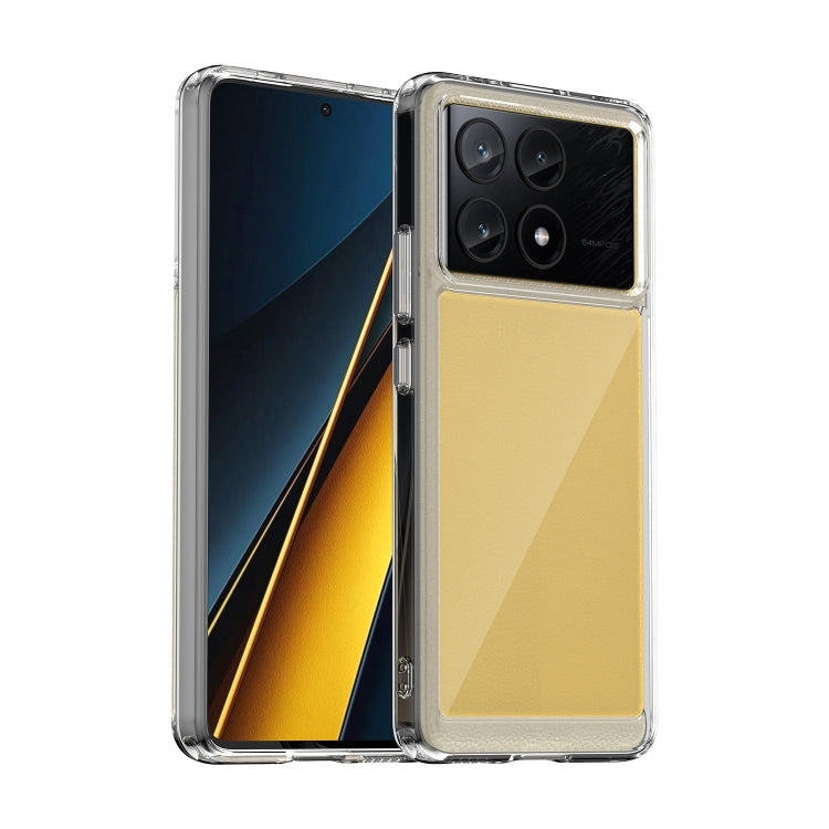 Colorful Series Acrylic Hybrid TPU Phone Case, For Xiaomi Poco X6 Pro 5G