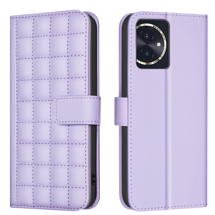 Square Texture Leather Phone Case, For Honor 100 Pro, For Honor 100, For Honor X6a, For Honor 90 Lite / X50i