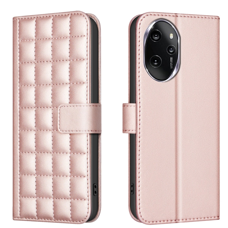 Square Texture Leather Phone Case, For Honor 100 Pro, For Honor 100, For Honor X6a, For Honor 90 Lite / X50i
