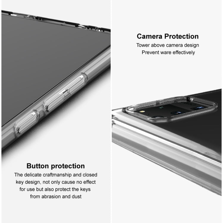 IMAK UX-5 Series Transparent Shockproof TPU Protective Phone Case, For Google Pixel 9 Pro XL, For Google Pixel 9 Pro, For Google Pixel 9