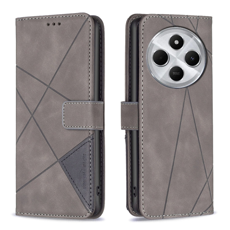Magnetic Buckle Rhombus Texture Leather Phone Case, For Redmi Note 14 Pro 5G / Note 14 Pro+ 5G, For Redmi 14C 4G, For Redmi K70 Ultra