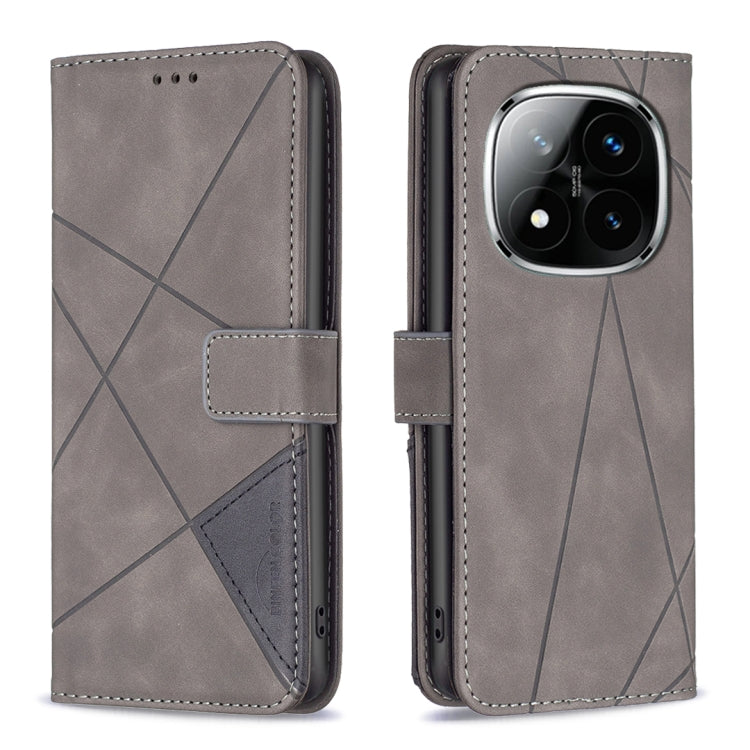 Magnetic Buckle Rhombus Texture Leather Phone Case, For Redmi Note 14 Pro 5G / Note 14 Pro+ 5G, For Redmi 14C 4G, For Redmi K70 Ultra