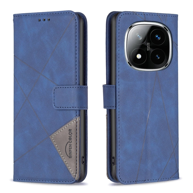 Magnetic Buckle Rhombus Texture Leather Phone Case, For Redmi Note 14 Pro 5G / Note 14 Pro+ 5G, For Redmi 14C 4G, For Redmi K70 Ultra