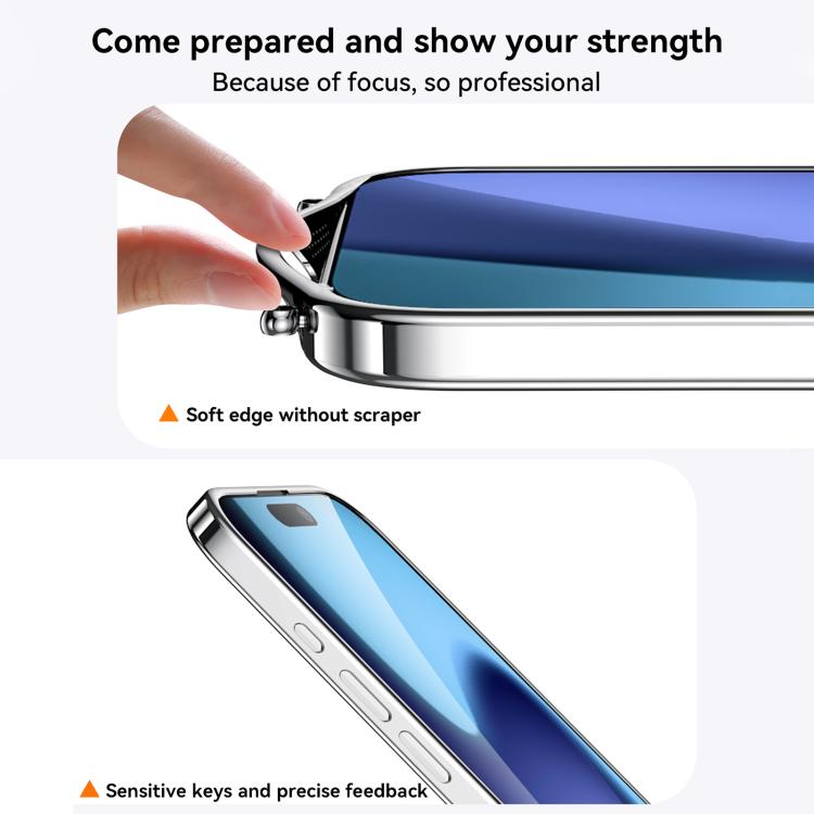 SULADA  Electroplated Clear TPU Soft Frame Phone Case with Wrist Strap, For iPhone 18 Pro, For iPhone 18 Pro Max, For iPhone 17 Pro Max, For iPhone 17 Pro, For iPhone 17, For iPhone Air, For iPhone 16 Pro Max, For iPhone 16 Pro