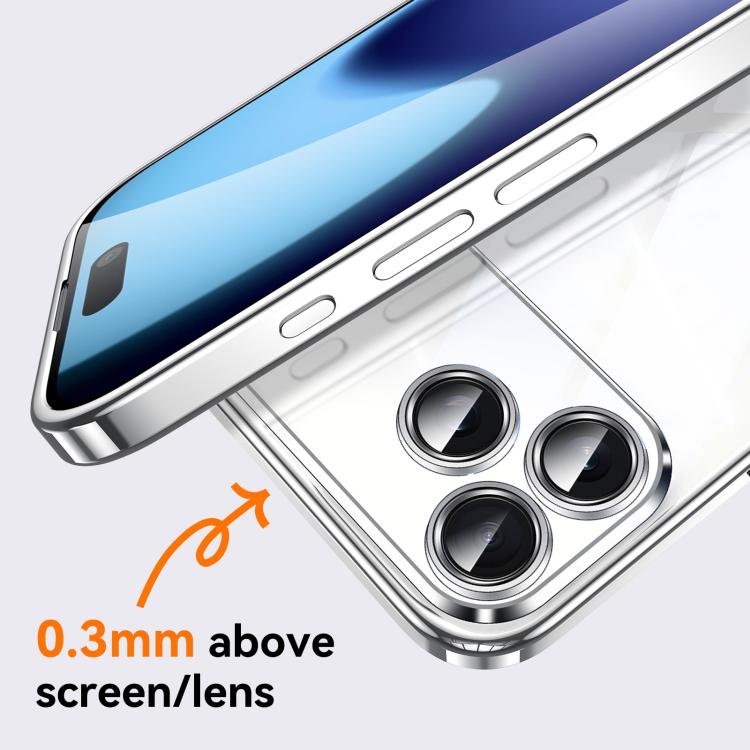 SULADA  Electroplated Clear TPU Soft Frame Phone Case with Wrist Strap, For iPhone 18 Pro, For iPhone 18 Pro Max, For iPhone 17 Pro Max, For iPhone 17 Pro, For iPhone 17, For iPhone Air, For iPhone 16 Pro Max, For iPhone 16 Pro