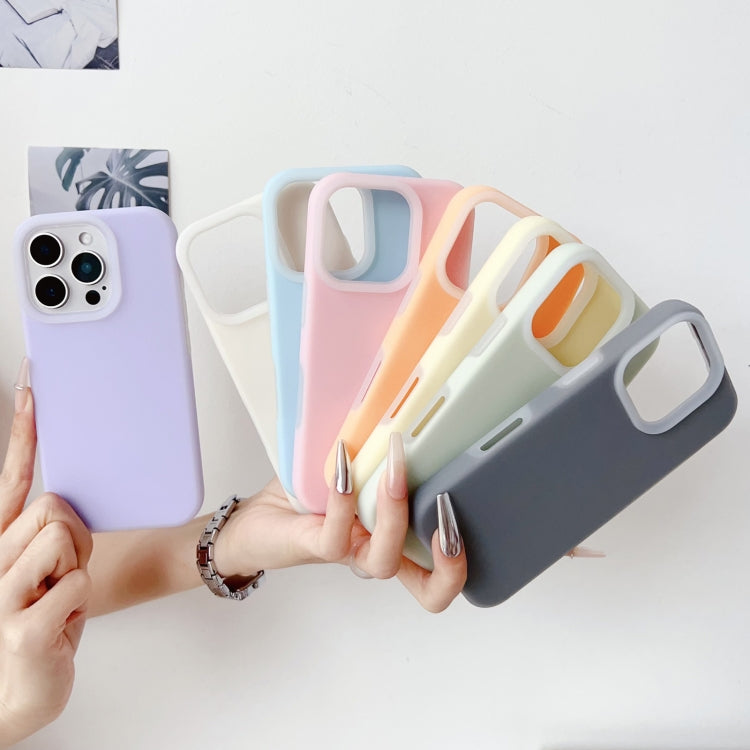 PC Hybrid Liquid Silicone Jelly Phone Case, For iPhone 17 Pro, For iPhone 17, For iPhone 16 Pro Max