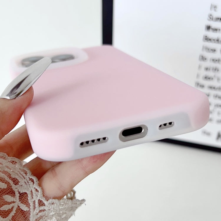PC Hybrid Liquid Silicone Jelly Phone Case, For iPhone 17 Pro, For iPhone 17, For iPhone 16 Pro Max