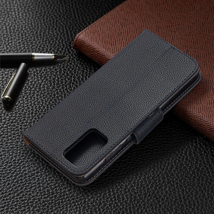 Litchi Texture Pure Color Horizontal Flip Leather Case with Holder & Card Slots & Wallet & Lanyard, For Samsung Galaxy Note20, For Samsung Galaxy Note20 Ultra